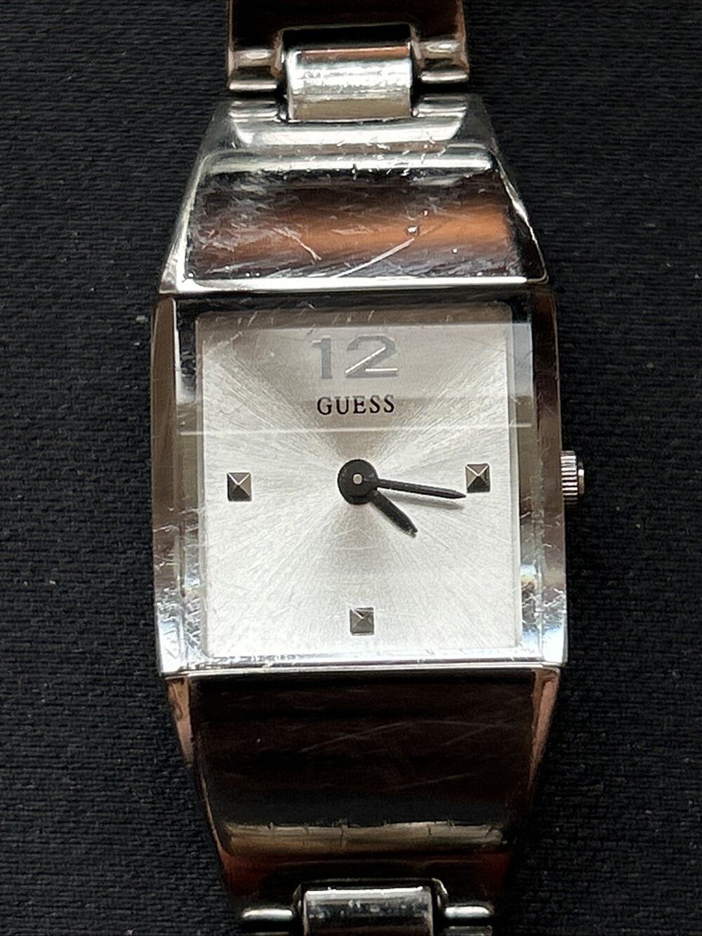 Guess Silver Tone Women’s Quartz Watch